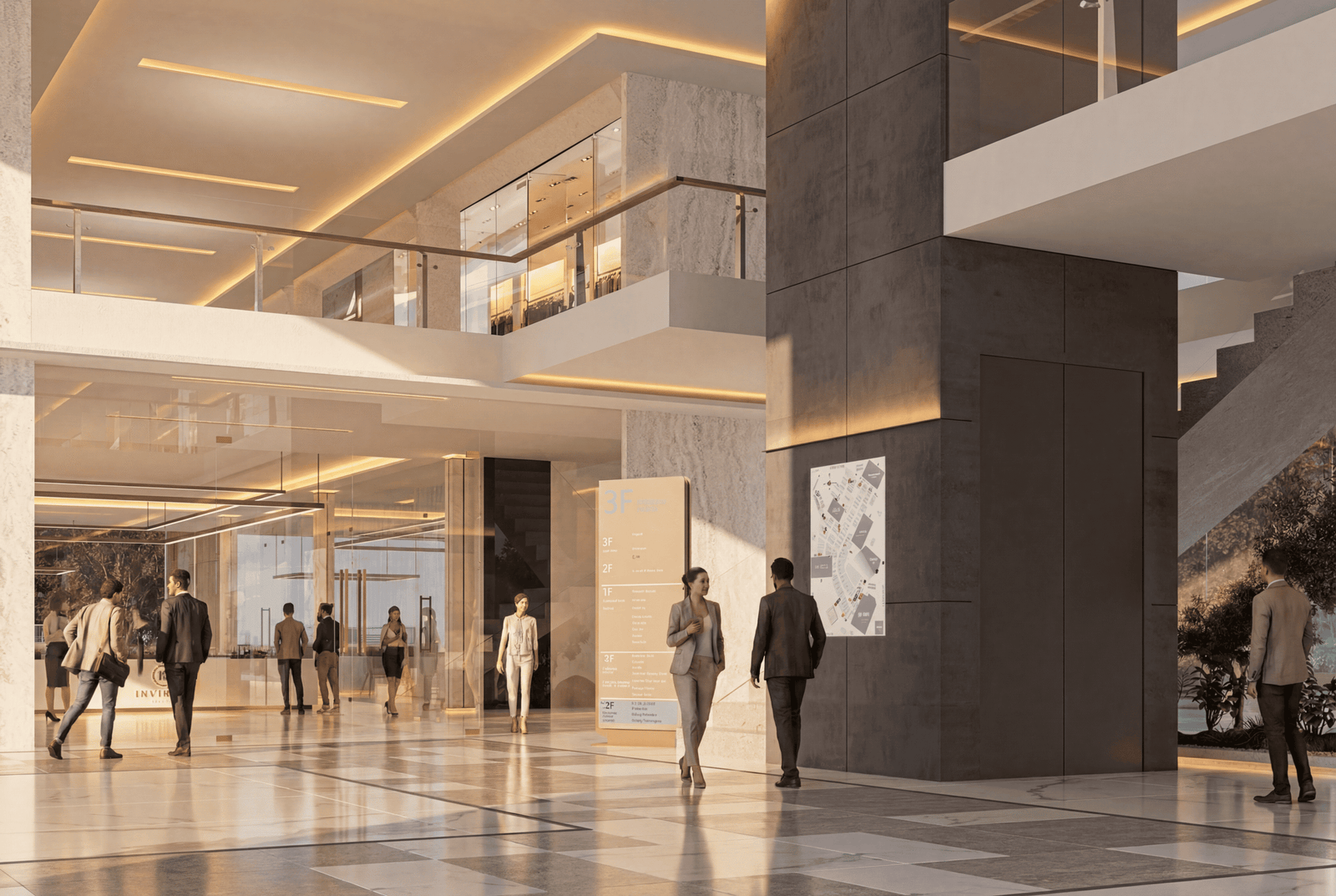 Interior design tall view